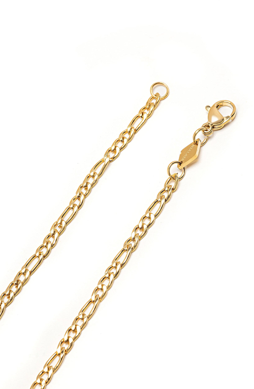 Nialaya Figaro Chain Necklace In Gold