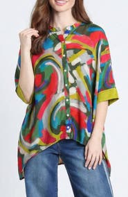 APNY Abstract Print Tunic