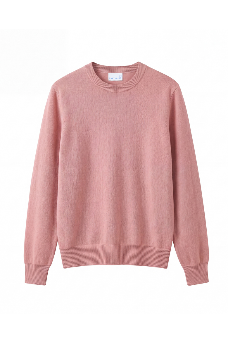 Sloane Cashmere Sweater, Main, color, Dusty Pink