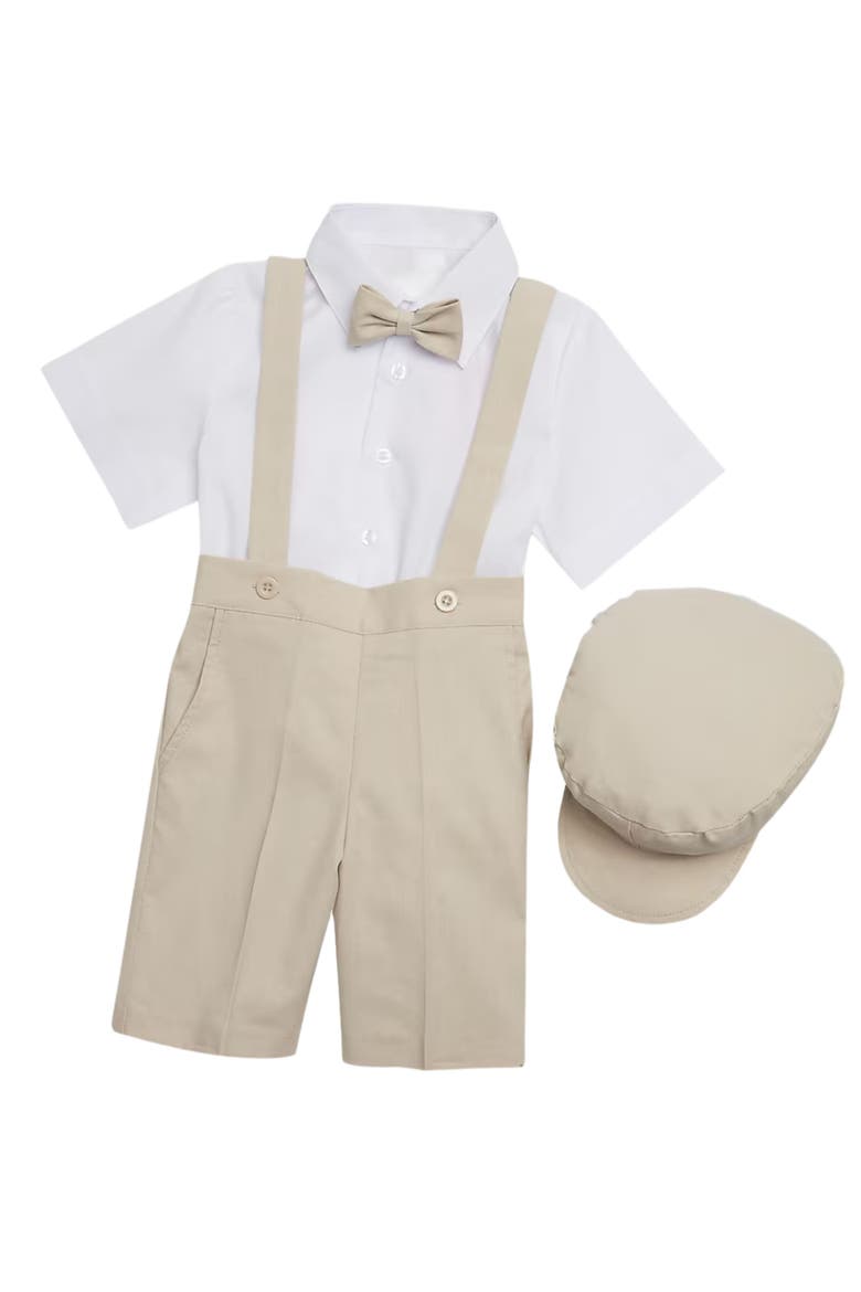 Kids' Eton 5-Piece Linen Set, Main, color, Sand
