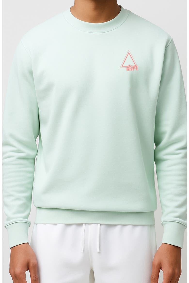 Garage Graphic Sweatshirt, Main, color, ICE MELT