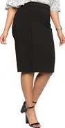 ELOQUII The Ultimate Stretch Midi Pencil Skirt