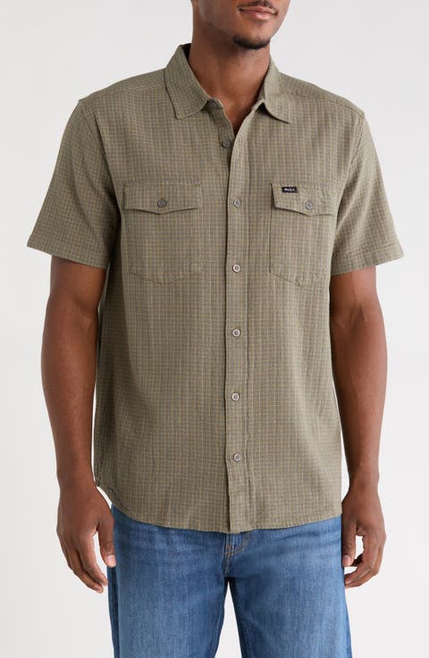 Costa Plaid Button-Up Shirt