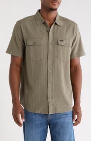 RVCA Costa Plaid Button-Up Shirt