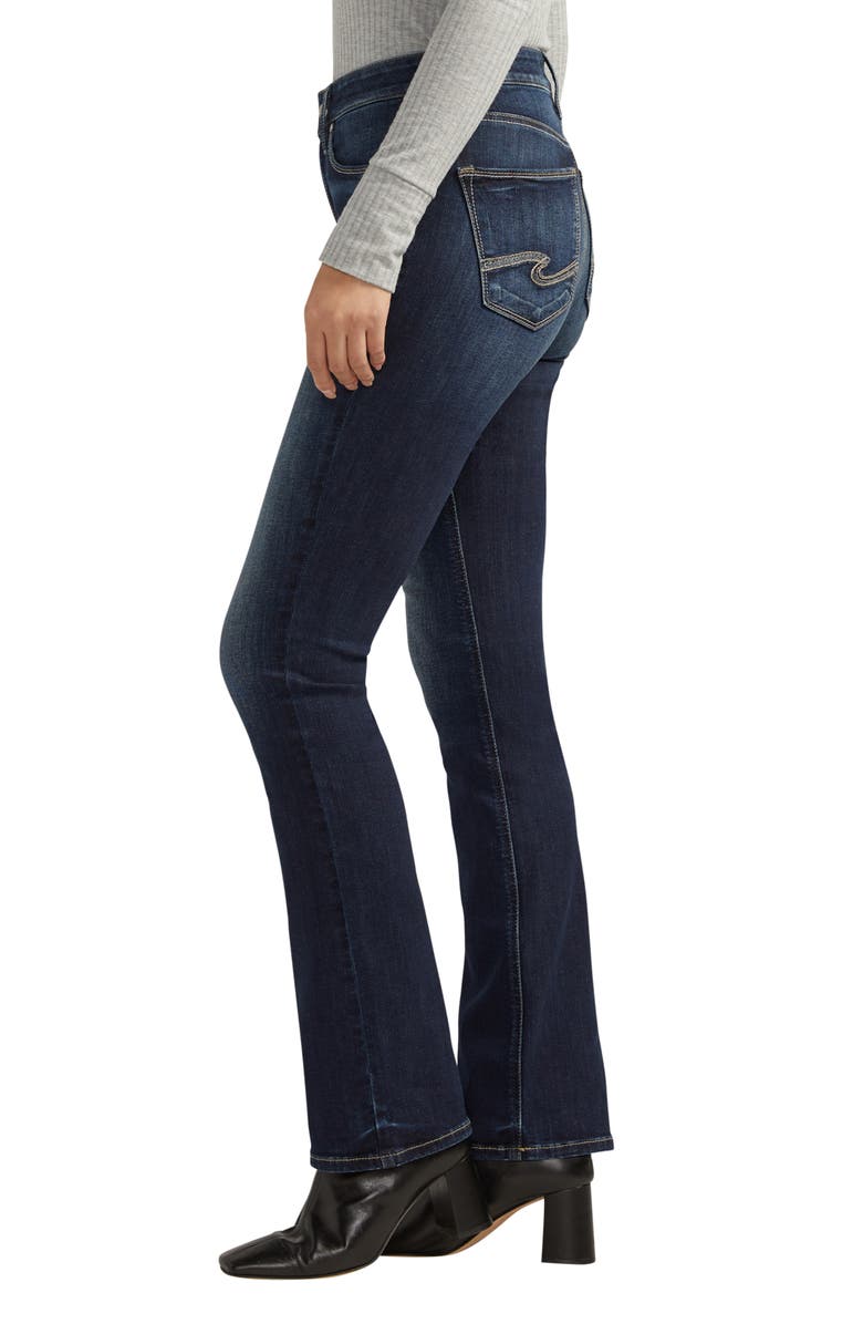 Silver Jeans Co. Avery Curvy High Waist Slim Bootcut Jeans, Alternate, color, 