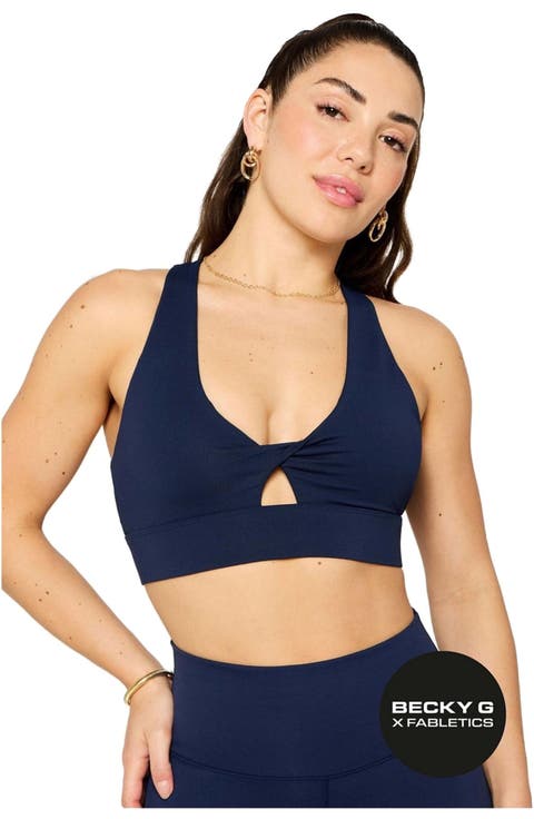 Women's Oasis Twist Medium Impact Sports Bra