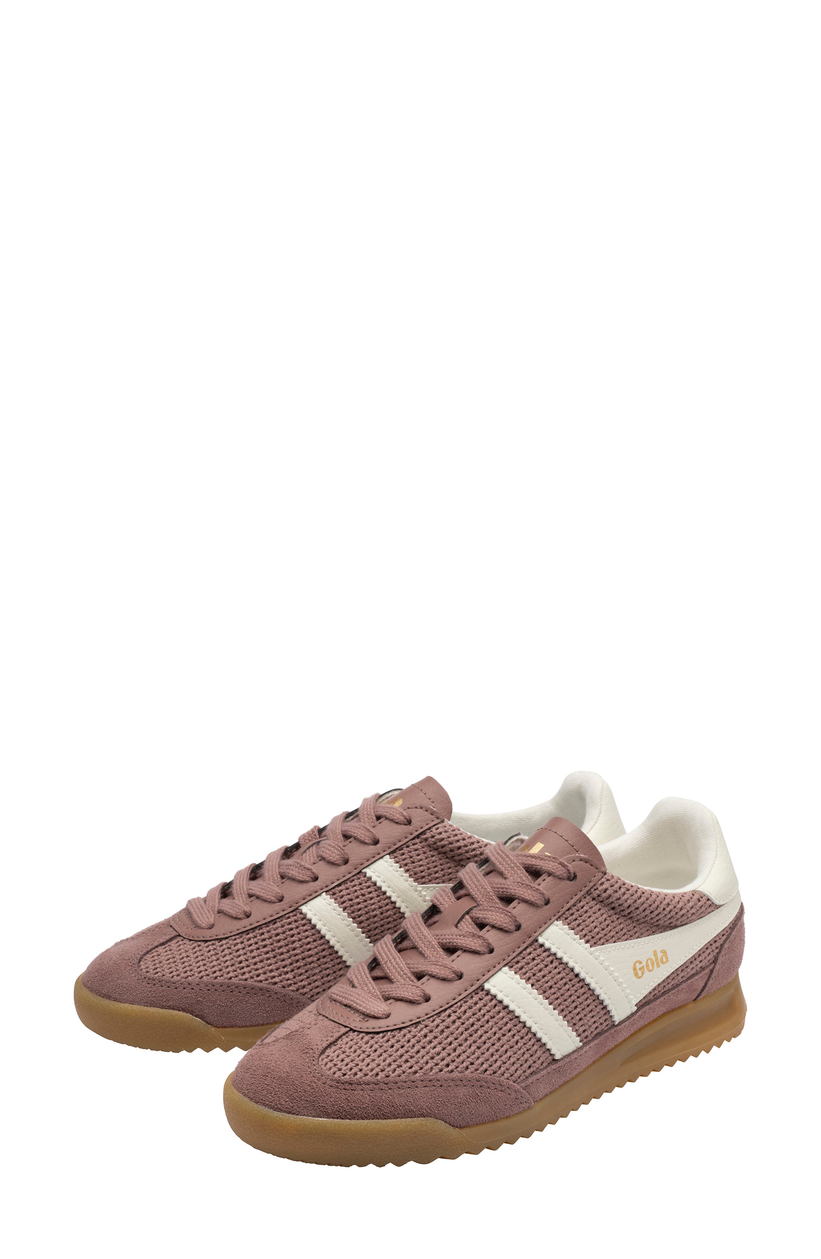 Tornado Zephyr Sneaker, Alternate, color, BROWNROSE/ OFF WHITE