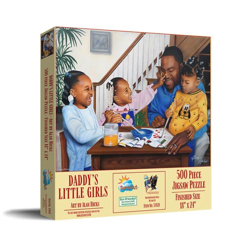 Daddy
s Little Girls 500 piece Jigsaw Puzzle for Adults