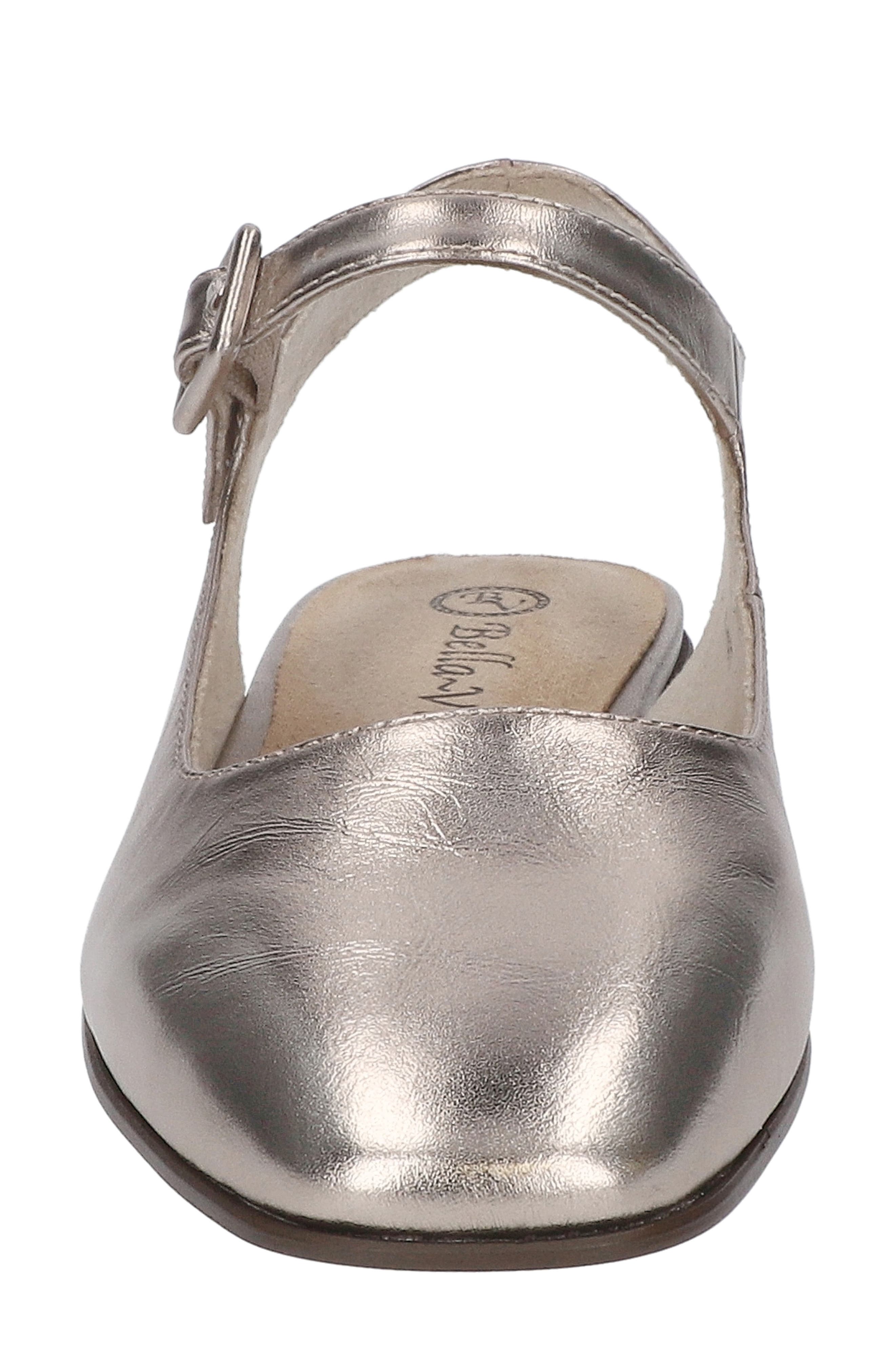 Andie Slingback Flat, Alternate, color, CHAMPAGNE LEATHER