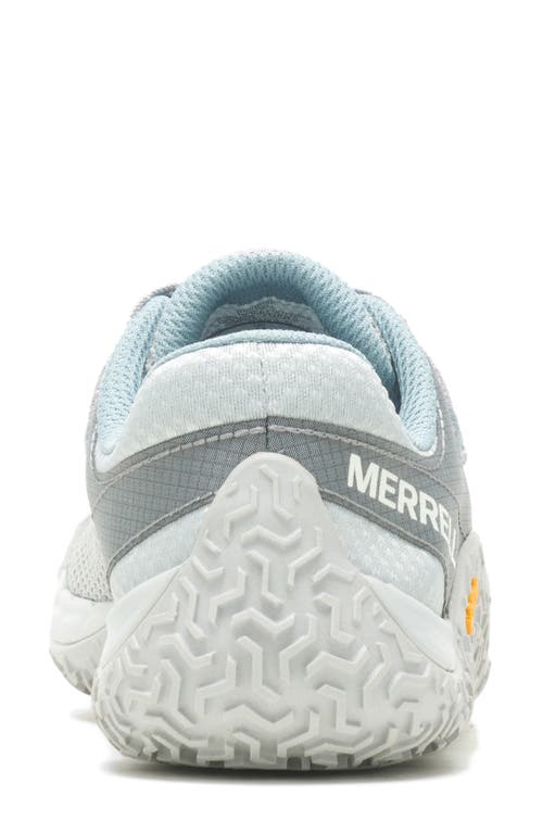 Merrell Trail Glove 7 Hiking Sneaker In Silver