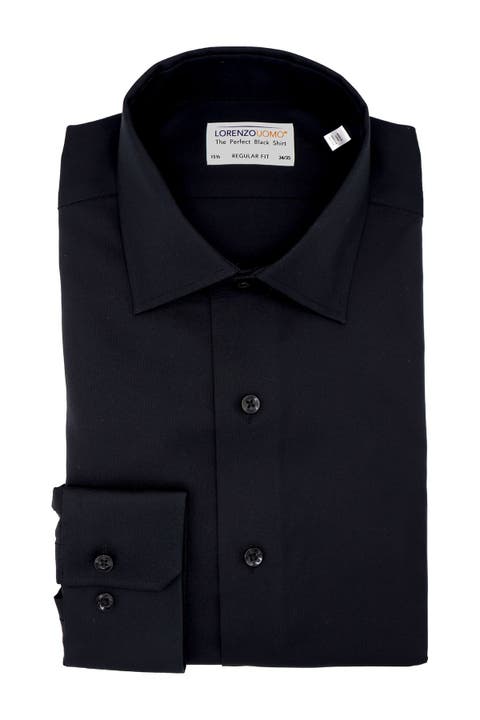 Poplin Regular Fit No Wrinkle Dress Shirt