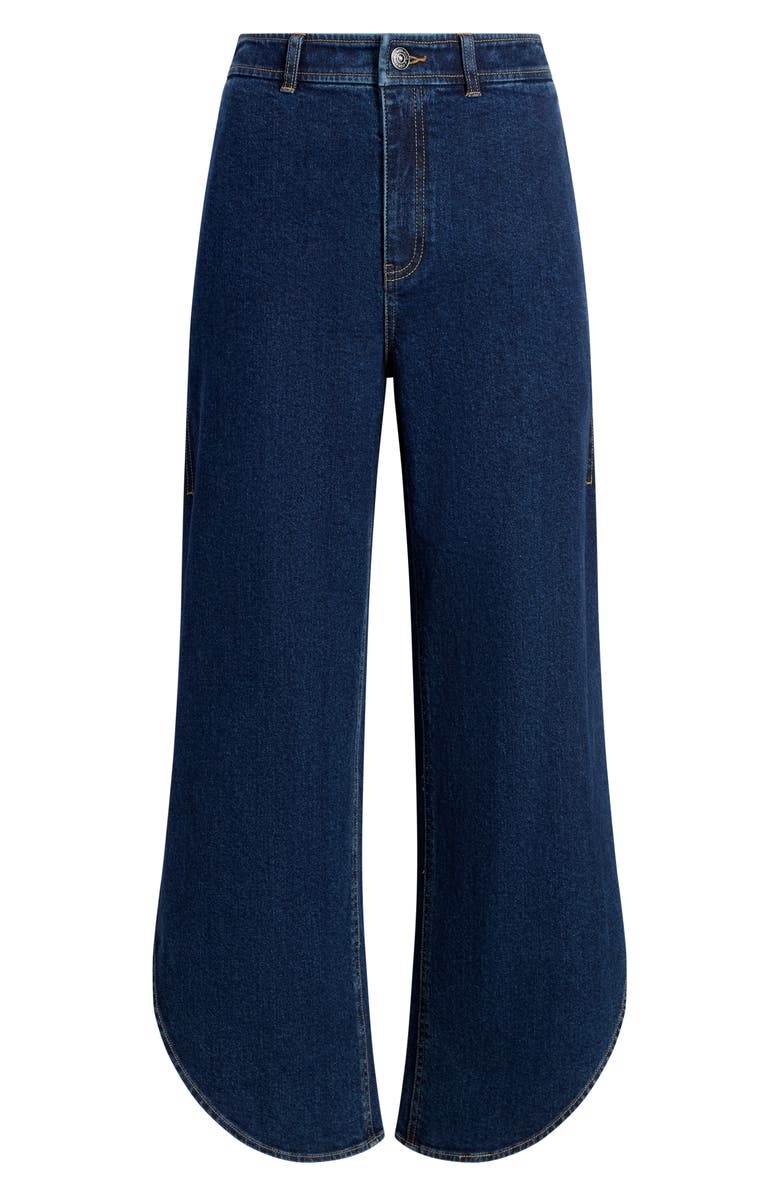 Cinq à Sept Hannah Wide Leg Jeans, Alternate, color, Indigo