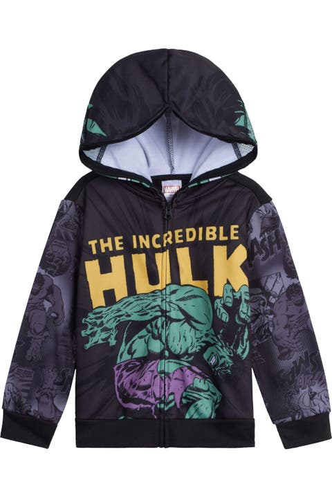 Avengers The Hulk Fleece Zip-up Hoodie (toddler, Little Kid & Big Kid)