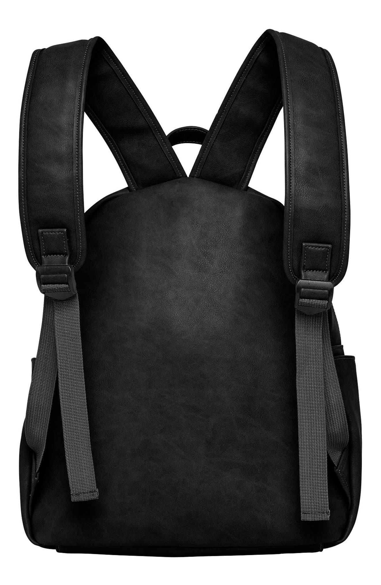 Urban Originals Practical Vegan Leather Backpack, Alternate, color, 