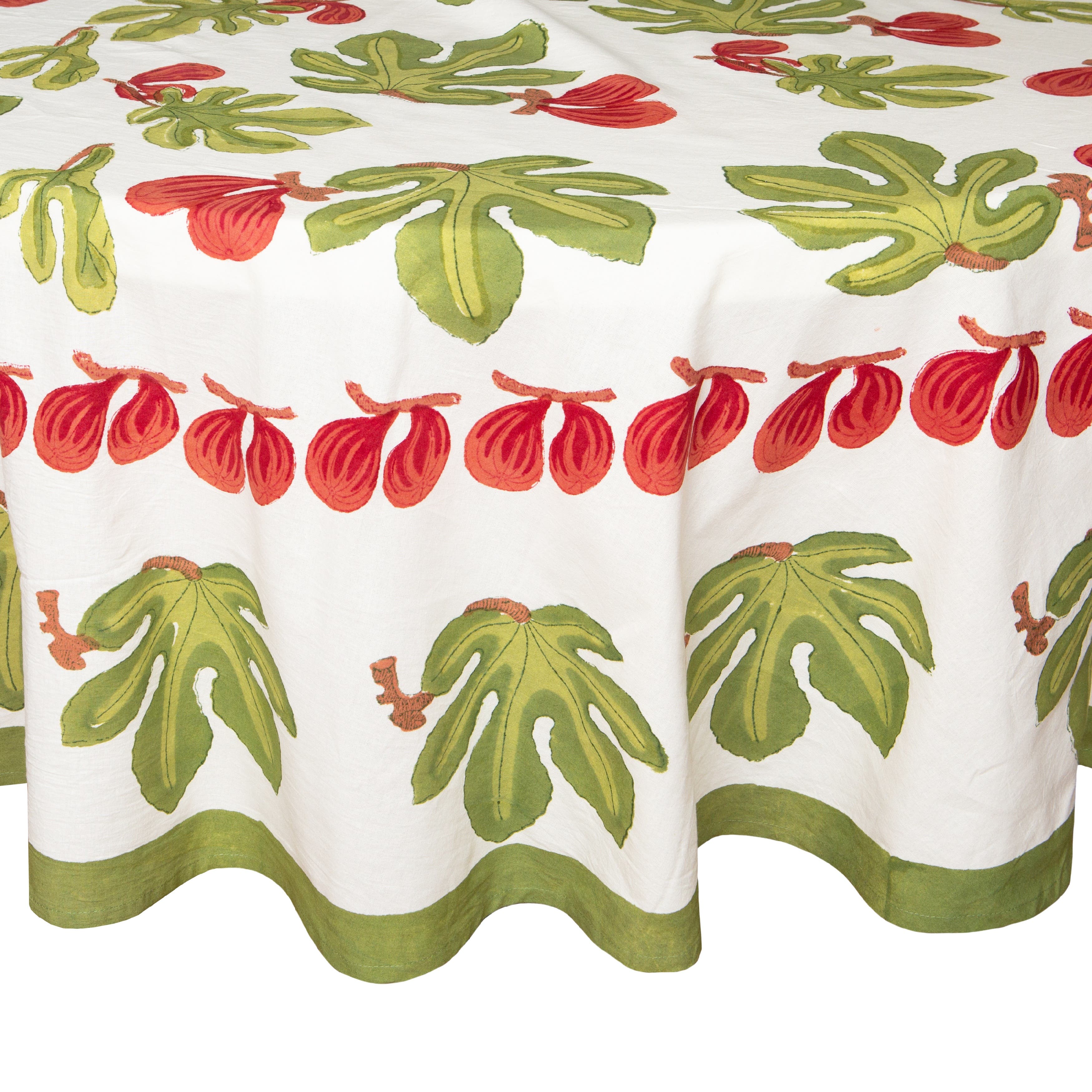 Red/Green 90" Round