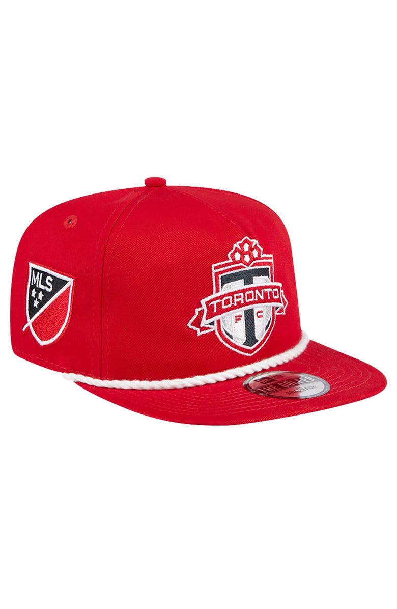 New Era Men's New Era Red Toronto FC The Golfer Kickoff Collection Adjustable Hat, Main, color, Red