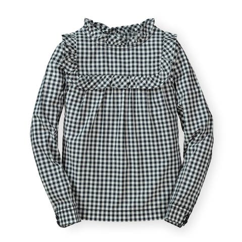 Baby Girls' Ruffle Yoke Blouse, Infant