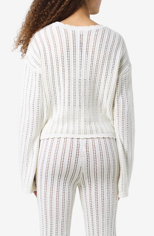 NOISY MAY NOISY MAY LAIKA OPEN STITCH SWEATER