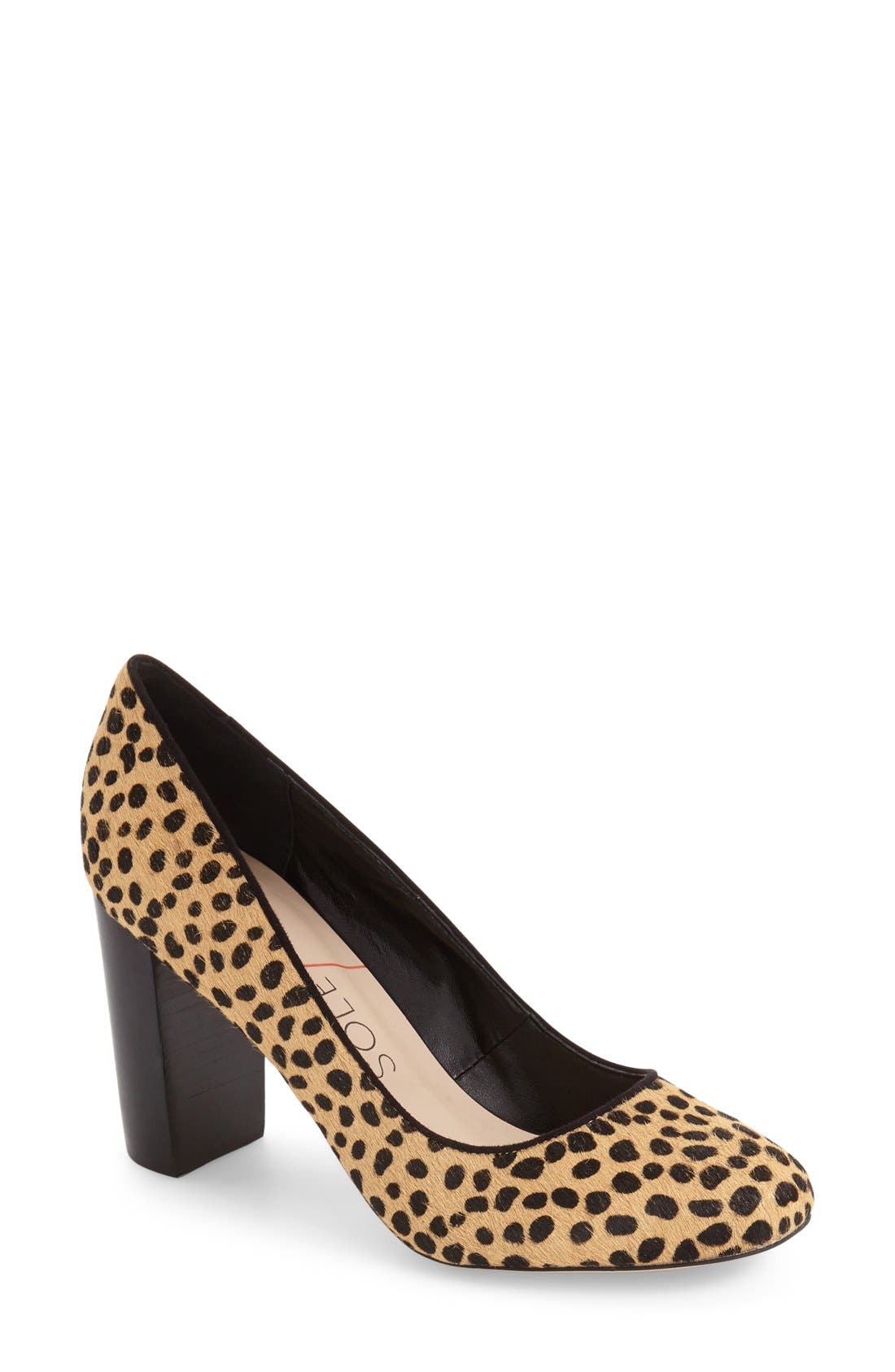 Sole Society Giselle Block Heel Pump, Main, color, 