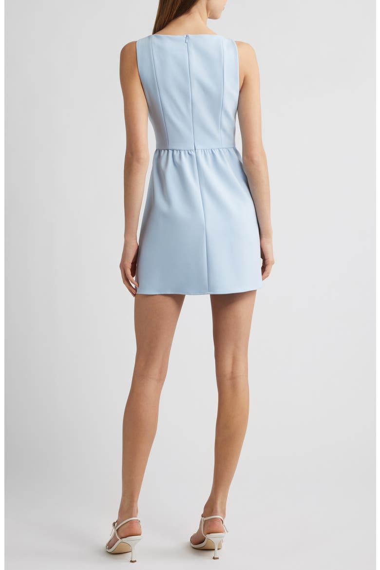Whisper Boatneck Minidress, Alternate, color, CASHMERE BLUE