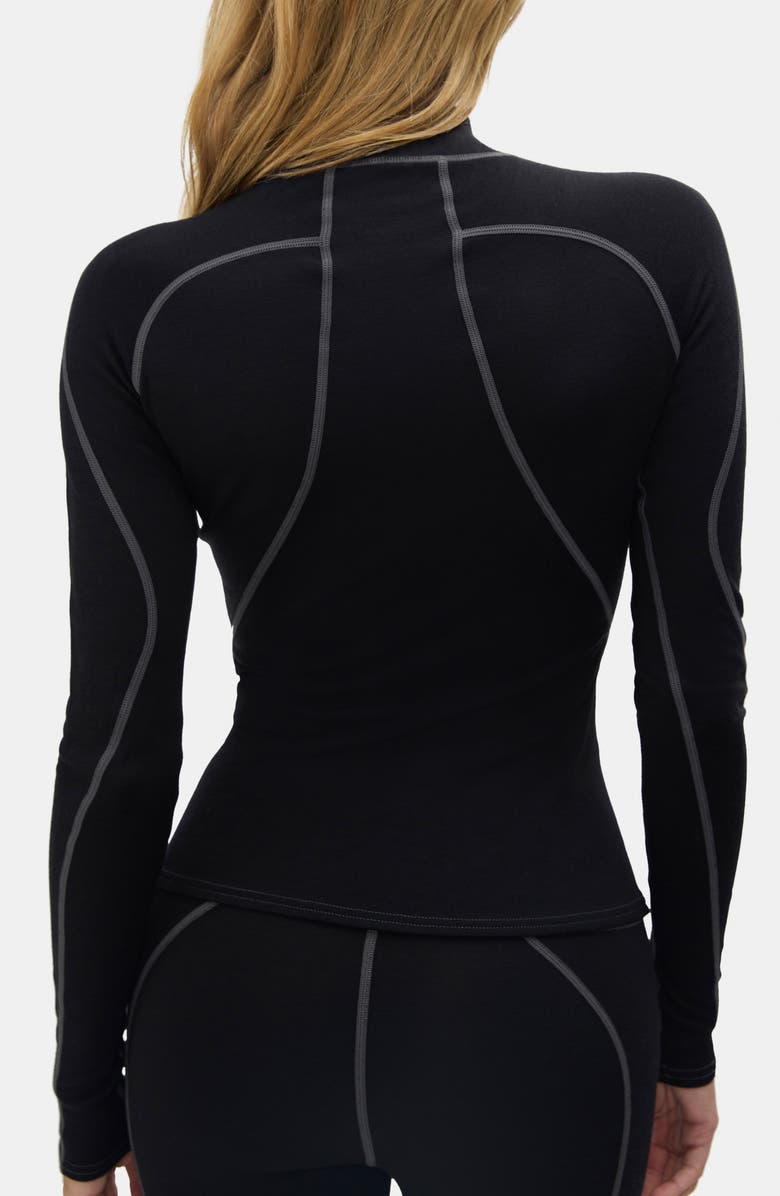 Halfdays Fay Base Layer Top, Alternate, color, Black