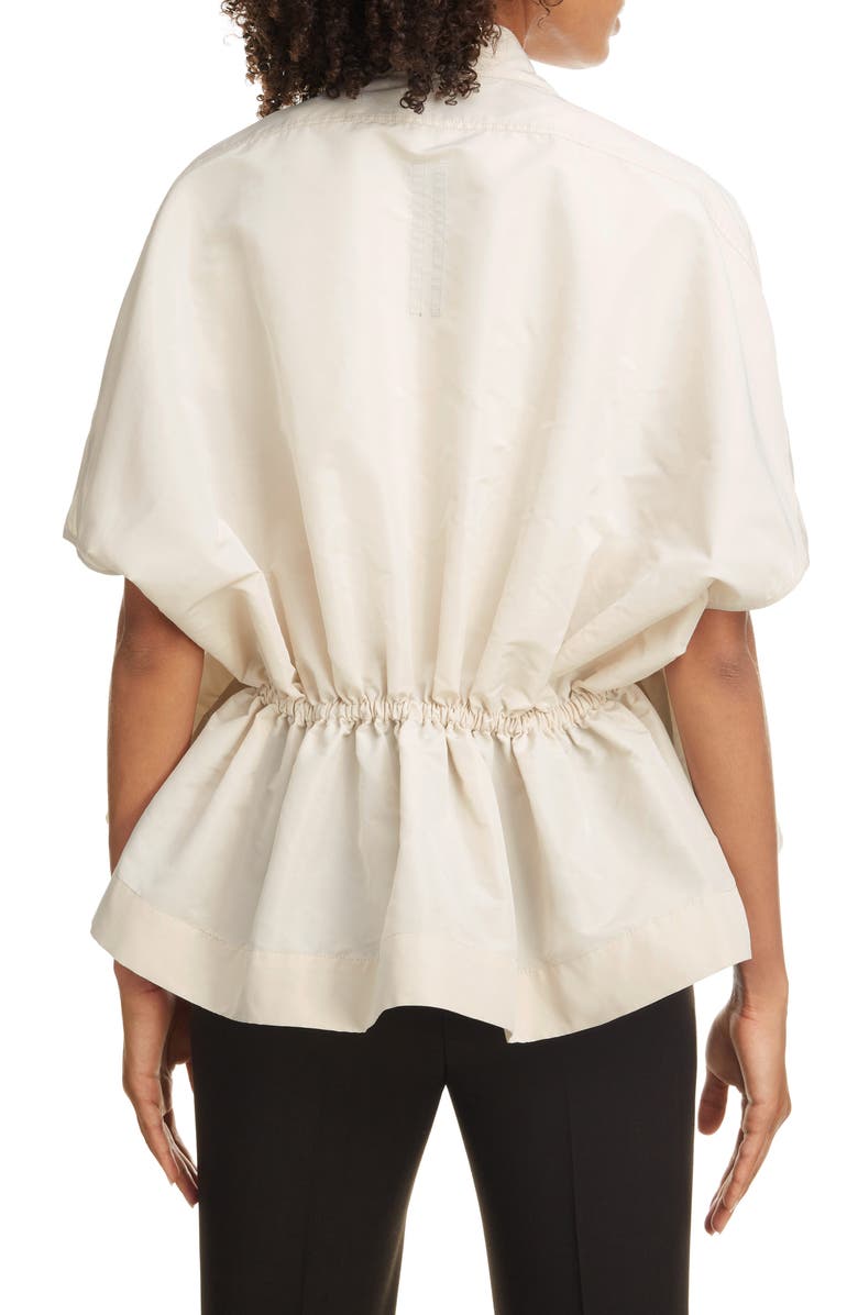 Rick Owens Drawstring Waist Top, Alternate, color, 