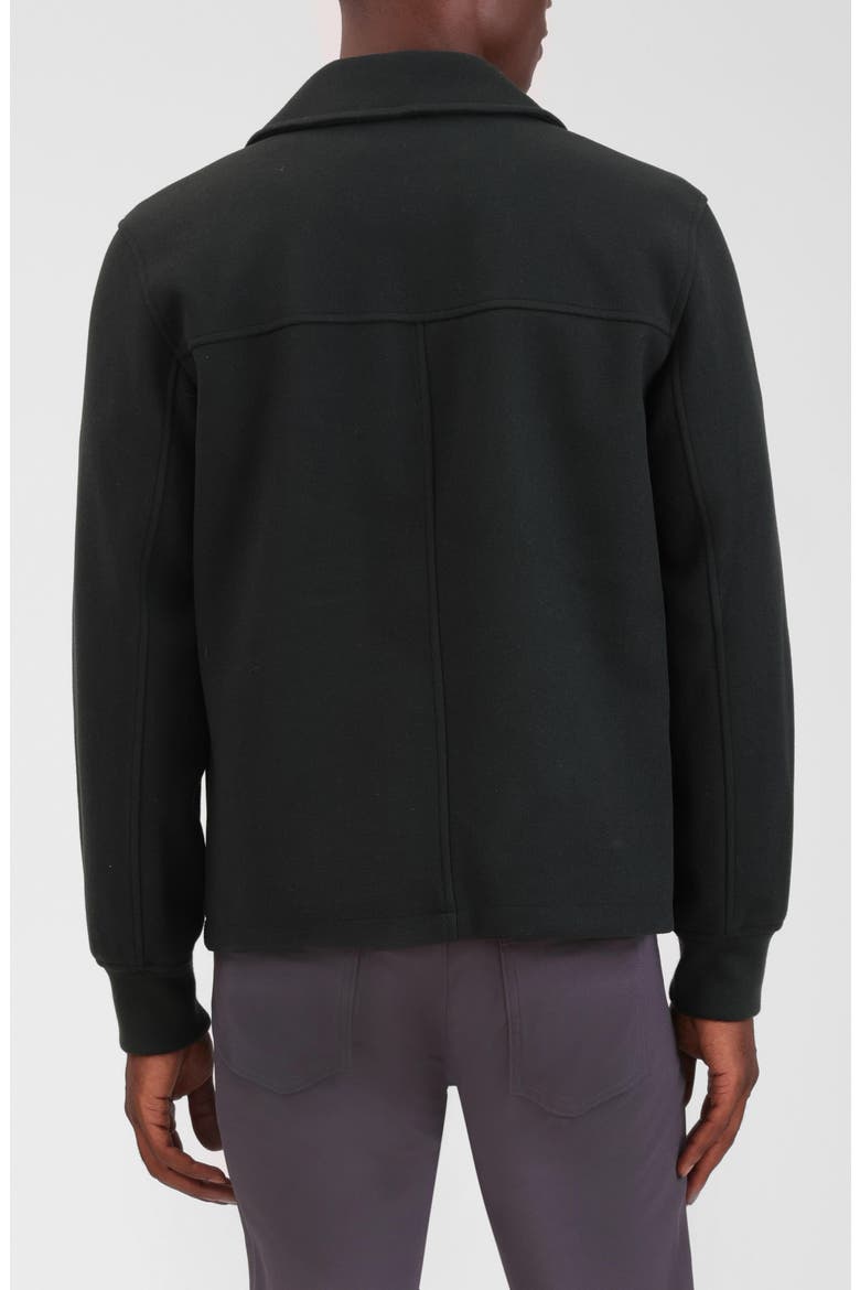 Knit Bomber Jacket, Alternate, color, FOREST GREEN