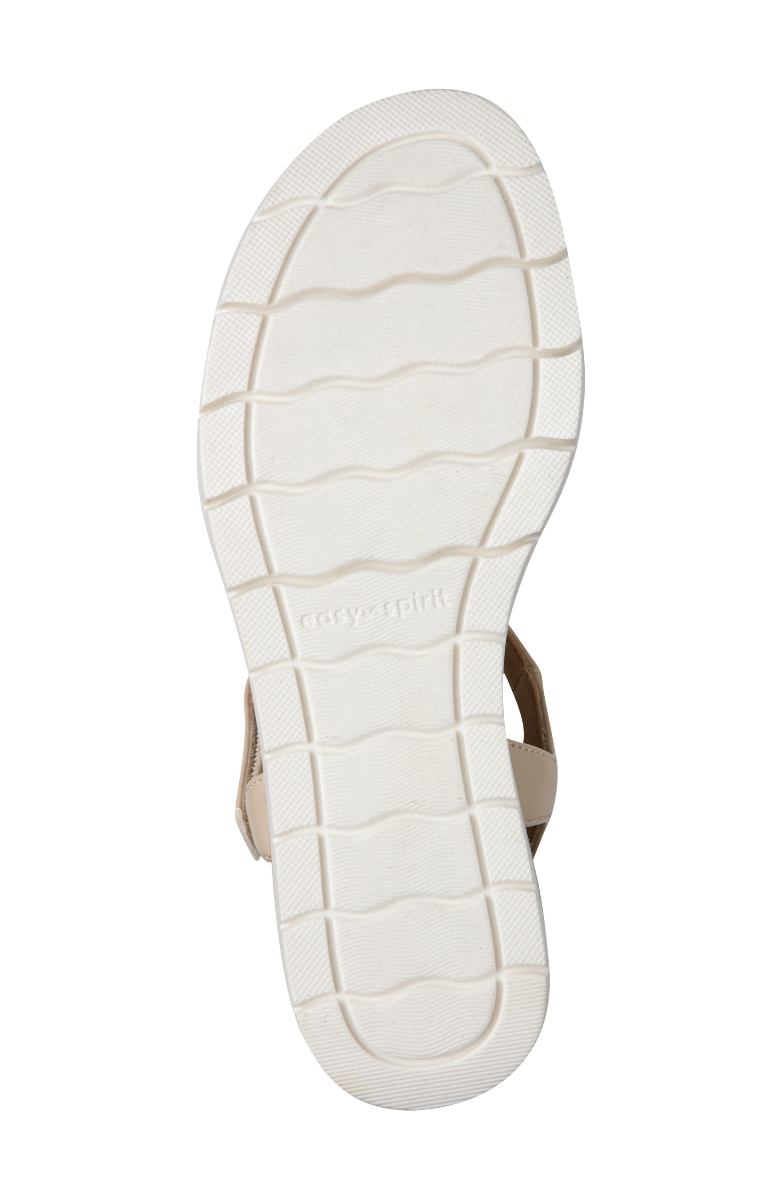 Edythe Wedge Sandal, Alternate, color, IVORY