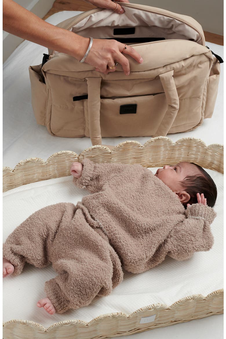 SoHo Water Repellent Diaper Satchel, Alternate, color, OAT