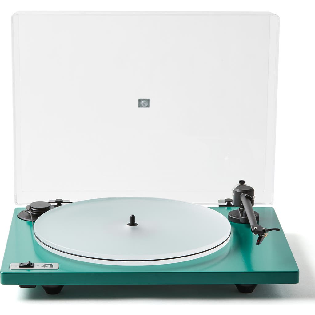 U-Turn Audio Orbit 2 Plus Turntable with Built-in Preamp and Ortofon OM 5E Cartridge in Jungle Green at Nordstrom