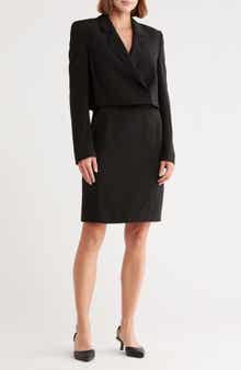 BOSS Dajoana Long Sleeve Blazer Dress