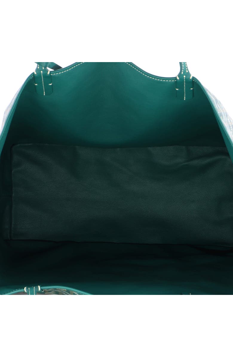 Pre-Owned Goyard Anjou Reversible Tote Coated Canvas GM, Alternate, color, Green