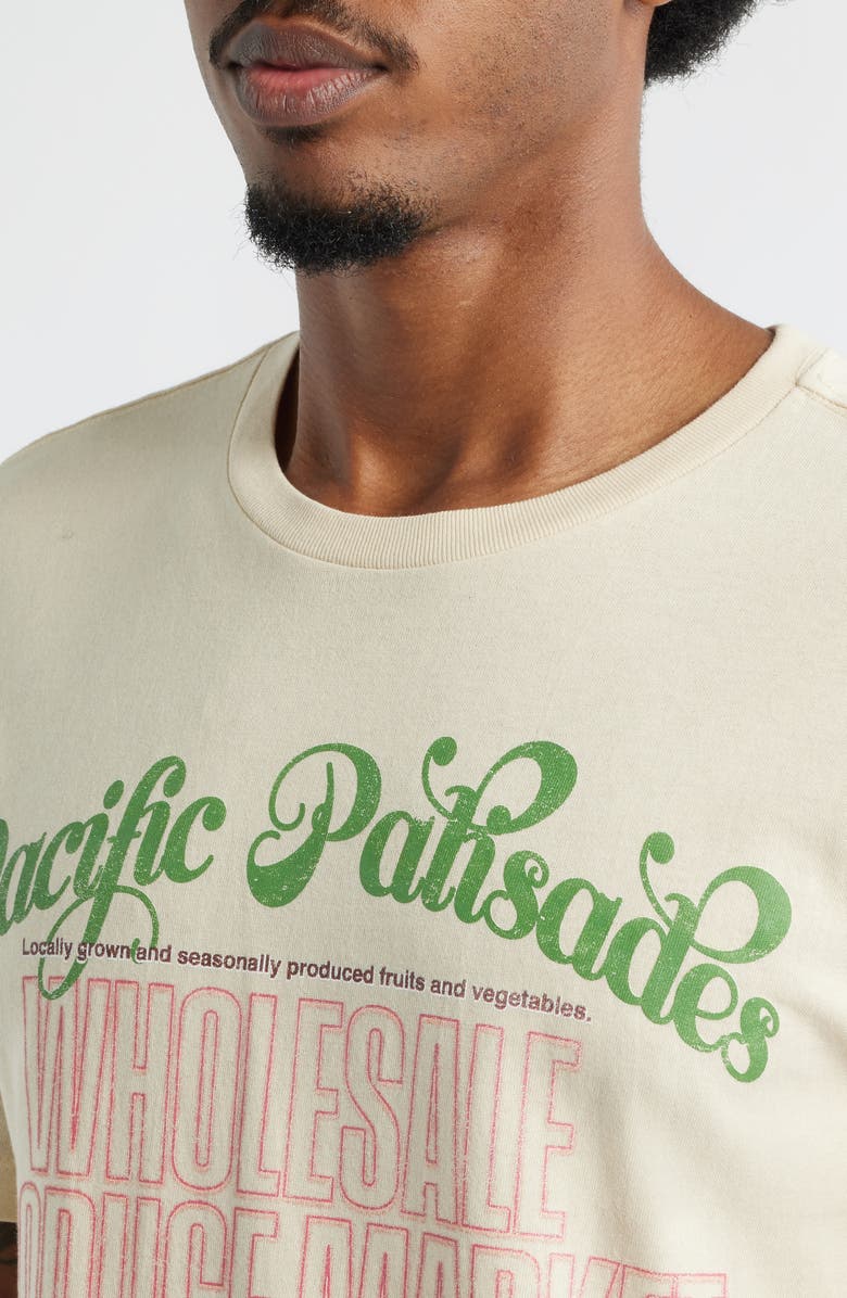 The Forecast Agency Produce Market Cotton Graphic T-Shirt, Alternate, color, Sand