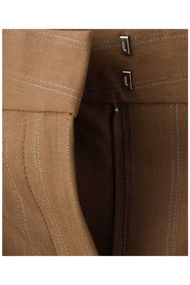 Pantalon Systeck Pleated Wide Leg Pants, Alternate, color, CARAMEL