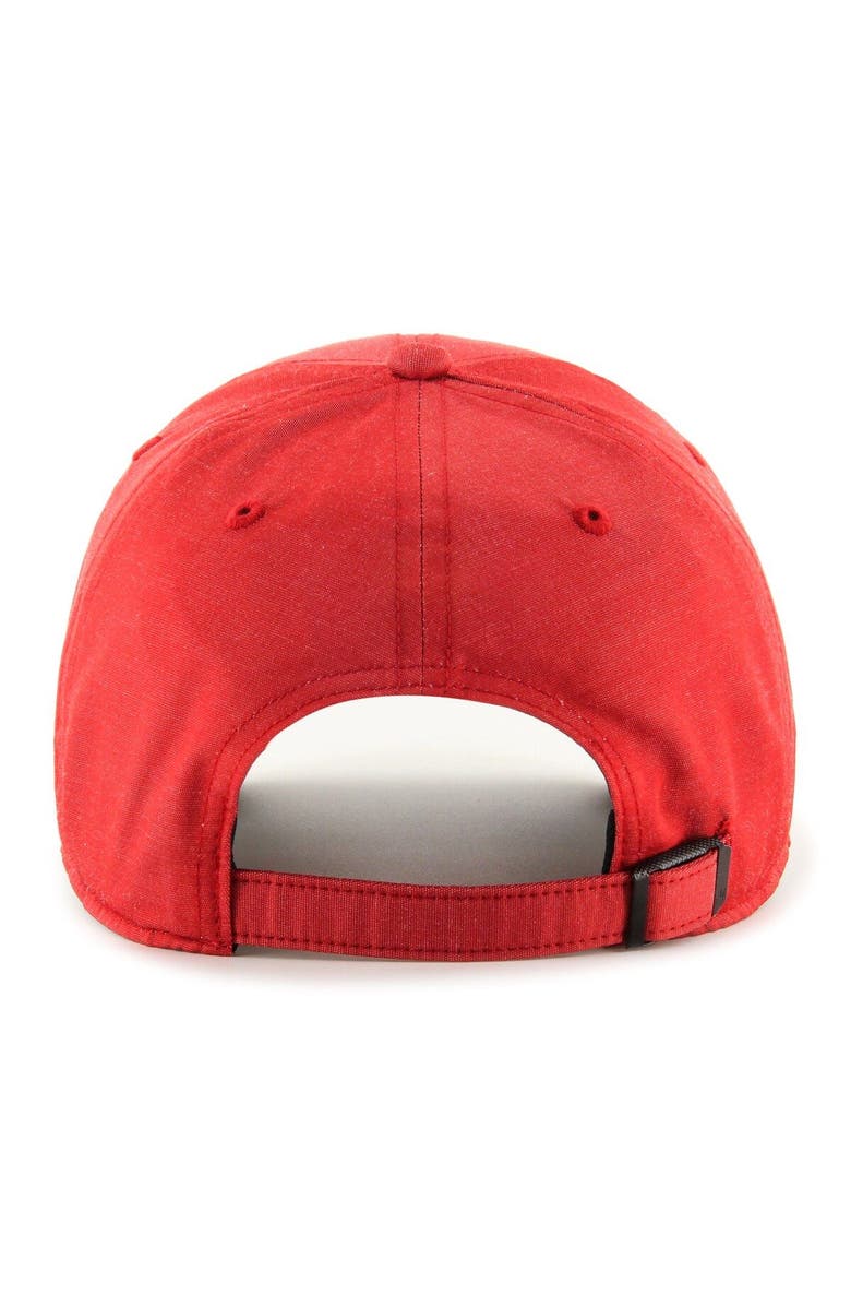 '47 Men's '47 Red Cincinnati Reds Oxford Tech Clean Up Adjustable Hat, Alternate, color, 