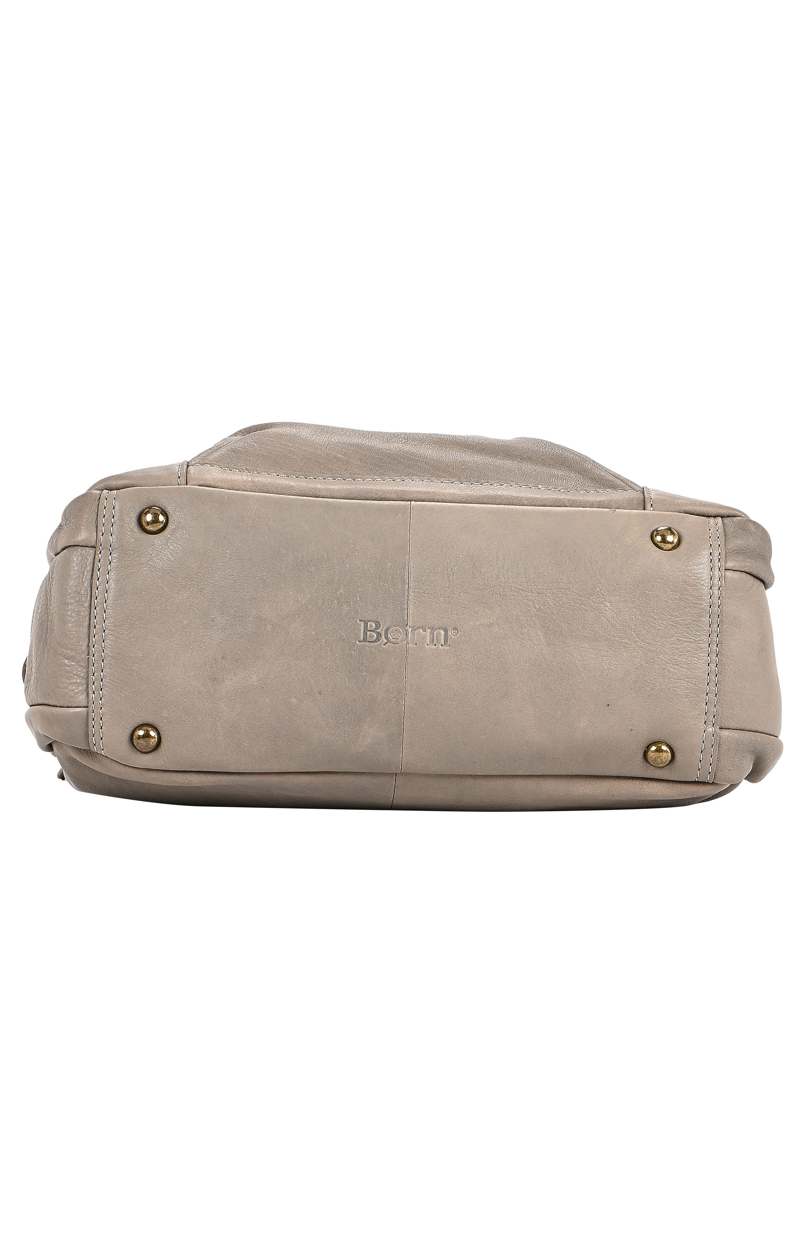 Børn Montauk Leather Satchel, Alternate, color, Charcoal