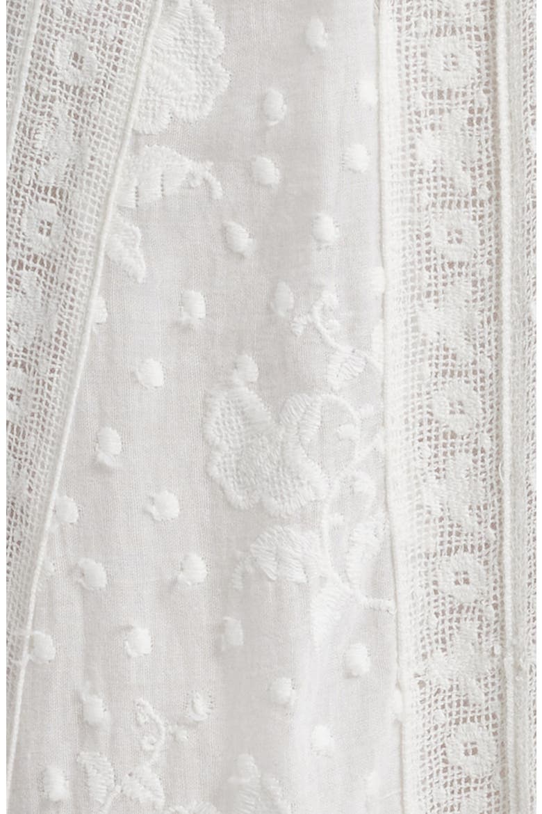 Minka Lace Maxi Dress, Alternate, color, TRUE WHITE