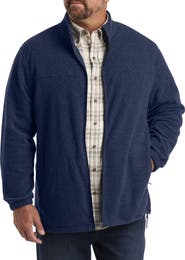 Harbor Bay by DXL Full-Zip Polar Fleece Jacket