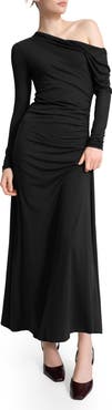 Marcella Ambrose Off the Shoulder Maxi Dress