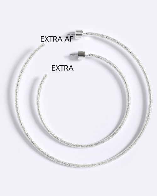 Emma Pills Extra Her Hoops In Silver