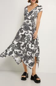 LASCANA Handkerchief Hem Dress