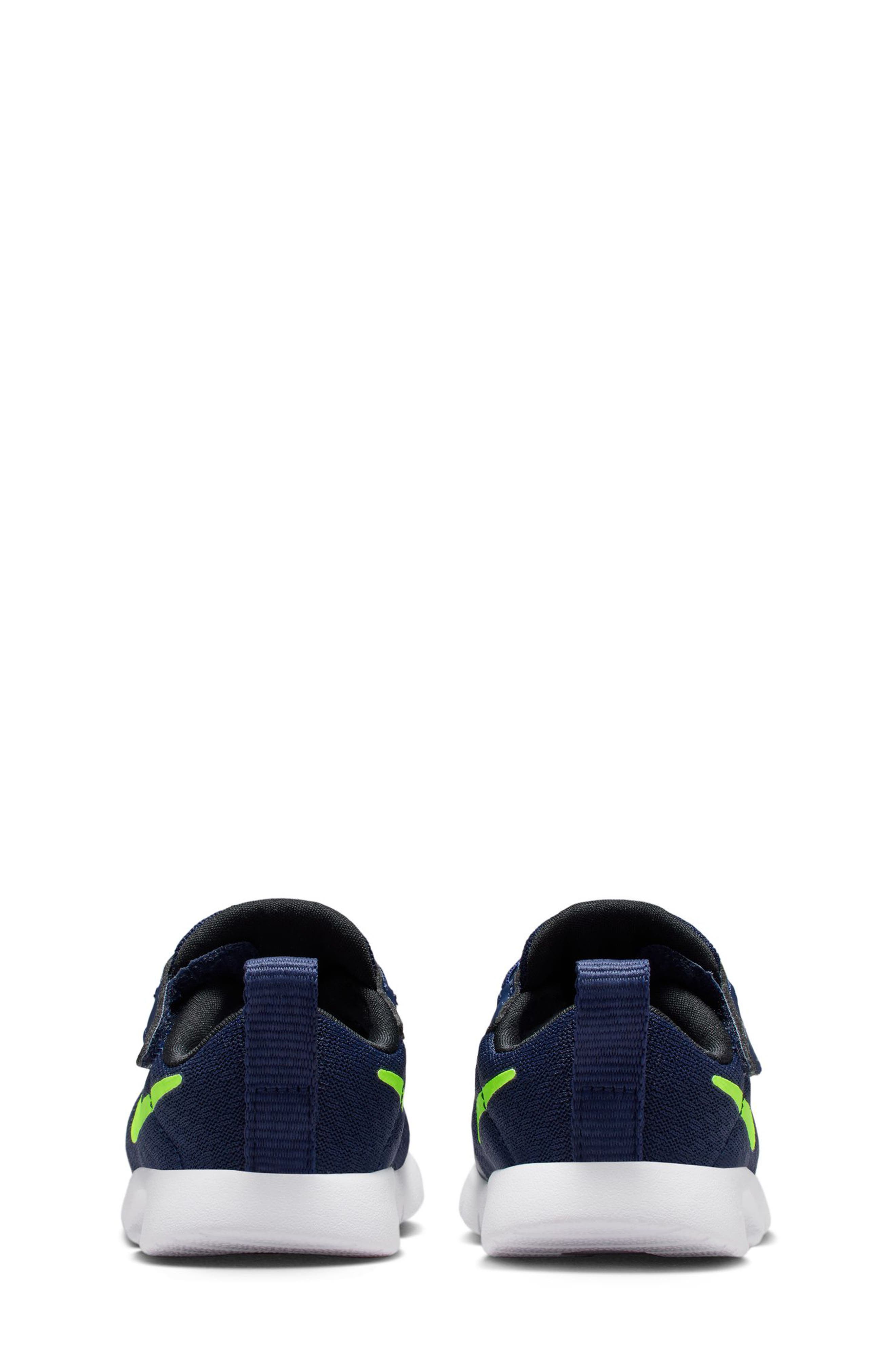 Kids' Tanjun EZ Sneaker, Alternate, color, NAVY/ VOLT/ BLACK/ WHITE