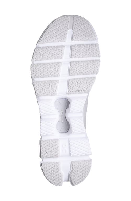 On Cloud X 4 Ad Athletic Shoe In White/wolf