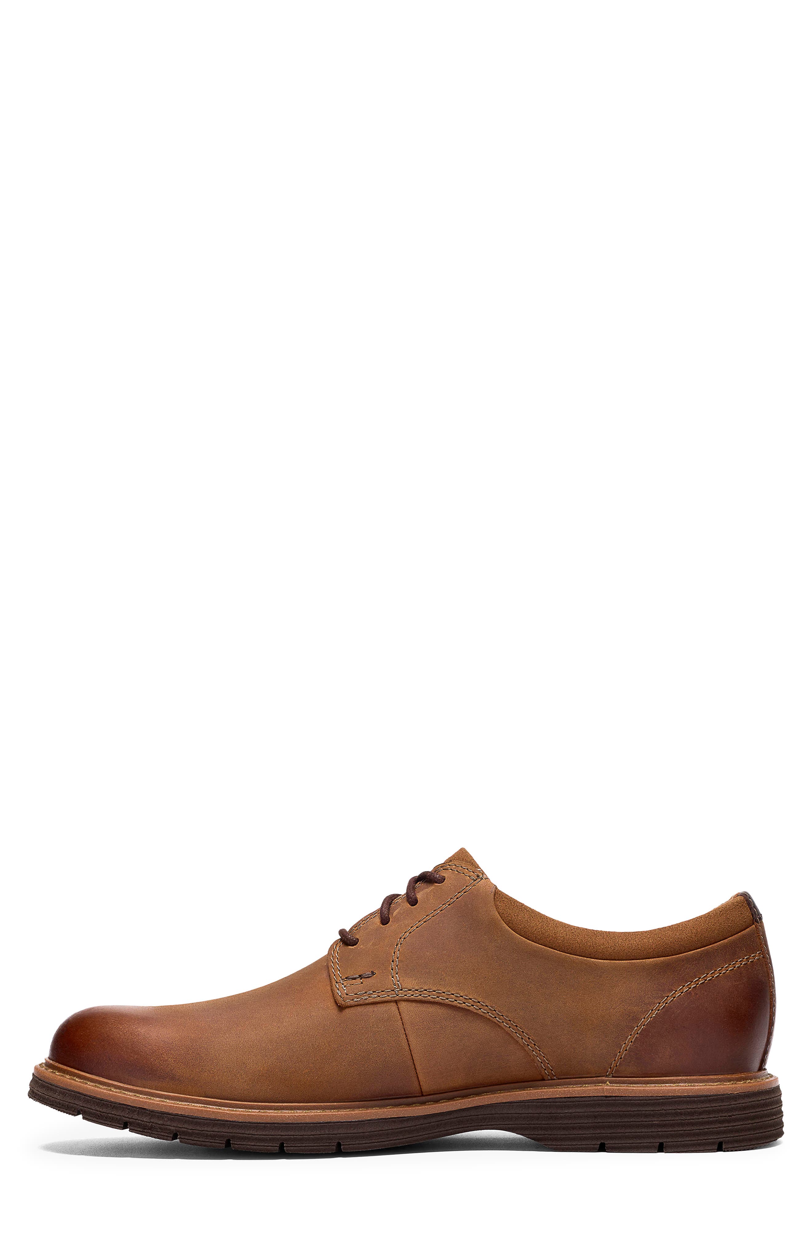 Baystone Plain Derby, Alternate, color, LIGHT BROWN LEA