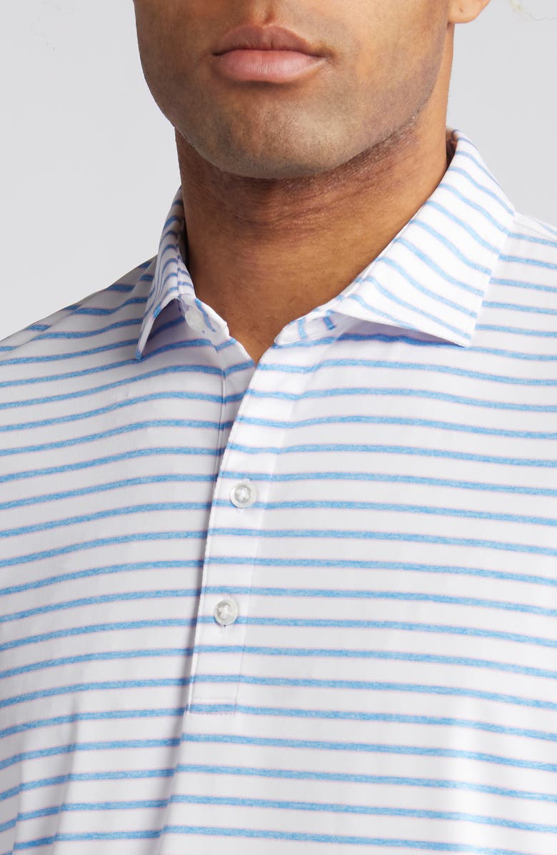 johnnie-O Thorton Stripe Performance Golf Polo, Alternate, color,