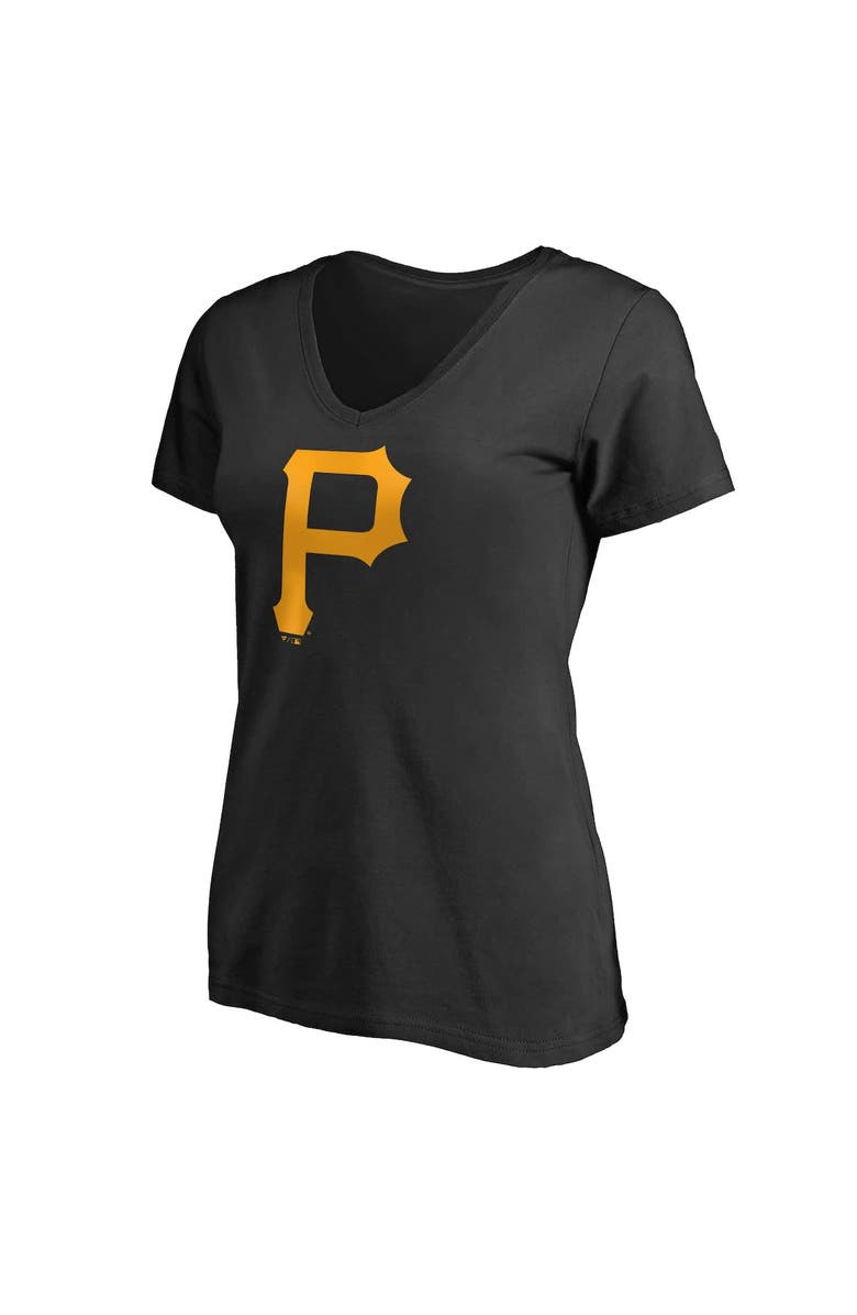 FANATICS Women's Fanatics Black/Heather Gray Pittsburgh Pirates Short & Long Sleeve T-Shirt Combo Pack, Alternate, color, Black