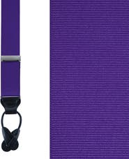 Trafalgar Big & Tall Phoenix 38mm Grosgrain Non Stretch Ribbon Button End Suspenders