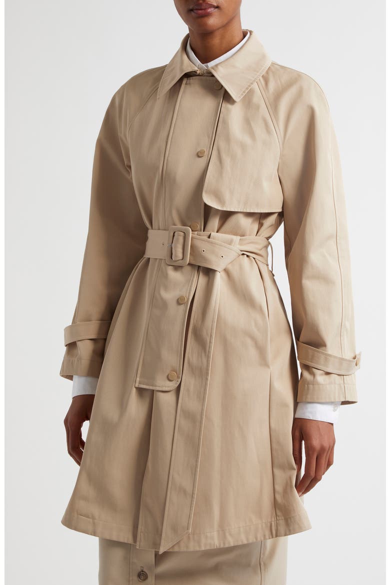 Tech Trench Coat, Alternate, color, BEIGE