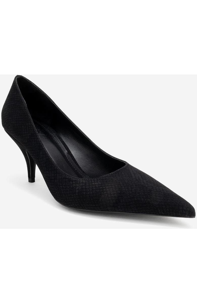 Prologue Shoes Marcus Pointed Toe Pump, Main, color, Black Pattern
