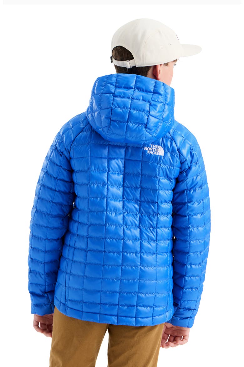 Kids' Thermoball Quilted Hooded Jacket, Alternate, color, ACTIVE BLUE